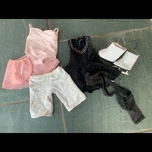 American Girl Ballet and Ice Skating Outfits